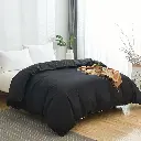 Cotton Duvet Cover Monochrome Comforter Cover Single Double King Size